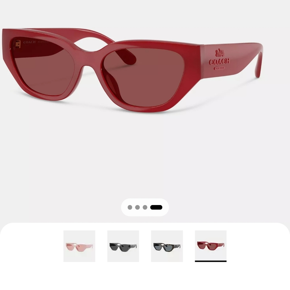 AUTHENTIC NEW COACH GEOMETRIC SUNGLASSES